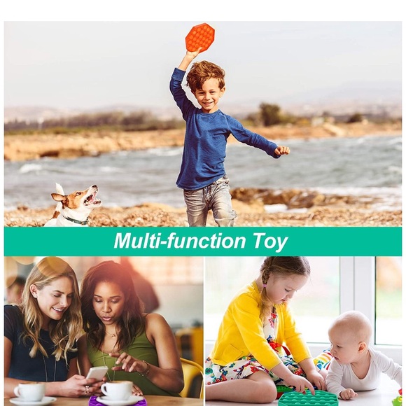 💚 Pop It Hexagon Fidget/Stress Toy - Picture 5 of 5